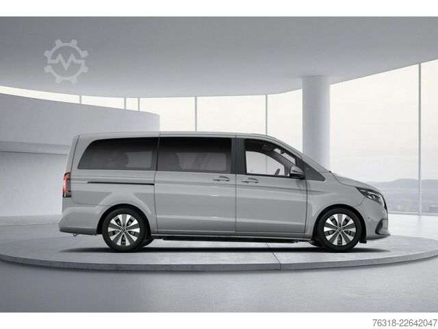 Miniautocarro Mercedes-Benz EQV 300 lang Leder elek. Türen Alpingrau 2xklima
