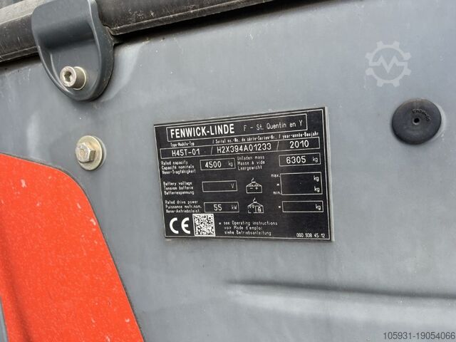 Wózek widłowy LPG Linde H45T-01