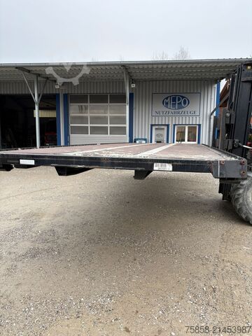 Byttekarosseri åbent Kögel BDF Plattform Multilock Teleskopstützen