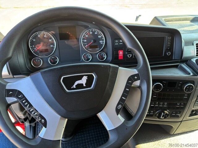 Camion ribaltabile trilaterale MAN TGS 33.500 Kipper+HIAB 232-5