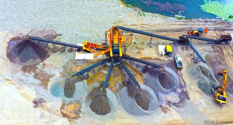 Δονούμενη οθόνη FABO Vibrating screen 2000x6000mm Vibrating screen