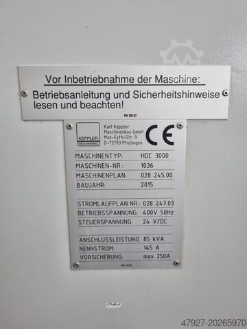 Bewerkingscentrum Stadler Keppler Maschinenbau GmbH HDC 3000