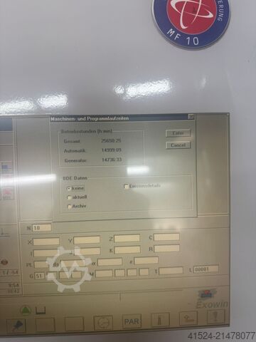 Sænkgnistbearbejdningsmaskine Exeron 312