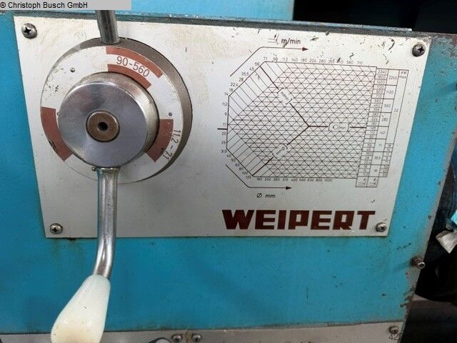 Soustruh-konvenční-elektronický WEIPERT W 722/1