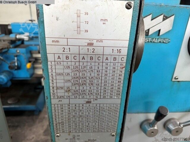 Soustruh-konvenční-elektronický WEIPERT W 722/1