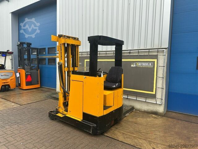VS-22490 Triplex reachtruck Jungheinrich 5400mm serbest kaldırma JUNGHEINRICH ETVA12.5G 115-525 DZ