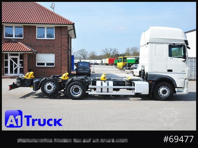 Wissellaadbak vrachtwagen DAF XF 480 Intarder, Multiwechsler 2x AHK, TÜV 10-2026