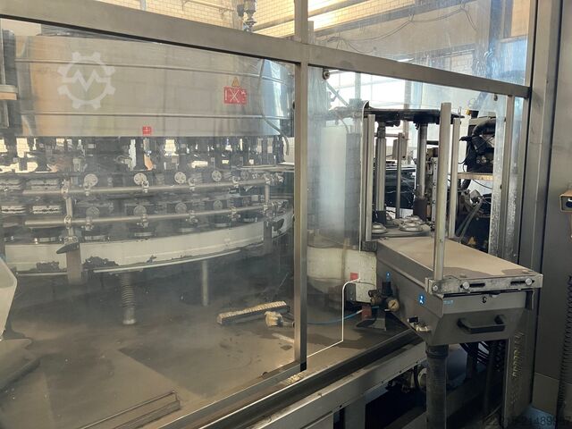 Krones Topmatic Soğuk Tutkal / Islak Tutkal Etiketleme Makinesi (2011) Krones Kaltleim / Nassleimetikettierer