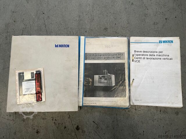 Dikey işleme merkezi MIKRON VCE 750