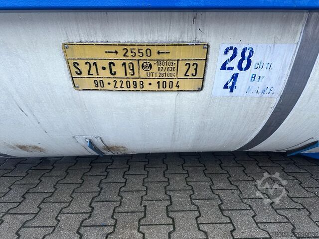  Van Hool 20FT SWAPBODY 28.095L UN PORTABLE T11  ADR/CSC:...
