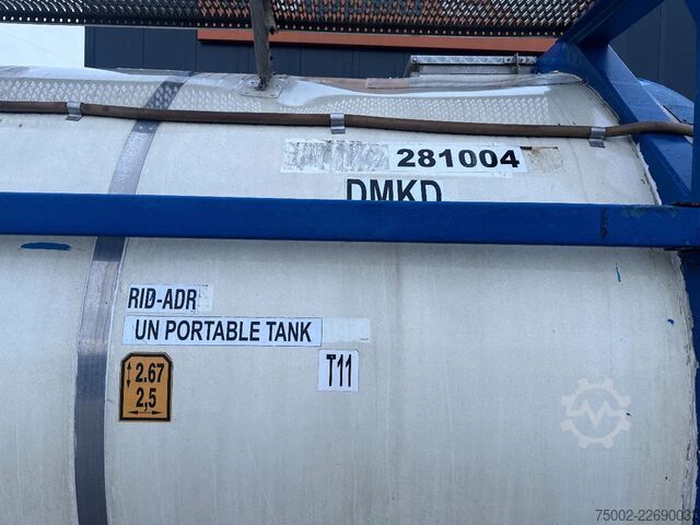  Van Hool 20FT SWAPBODY 28.095L UN PORTABLE T11  ADR/CSC:...
