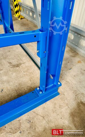 Rayonnage cantilever ca. 3,15 lfm. Kragarmregal Langgutregal H: 250 cm 140 kg/Arm META Multistrong