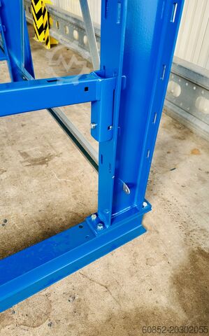 Rayonnage cantilever ca. 3,15 lfm. Kragarmregal mit Fachböden H: 250cm 140 kg/Arm META Multistrong