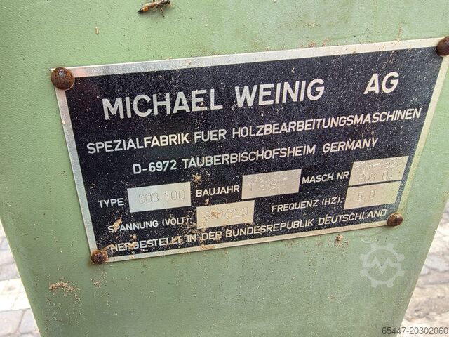 WEINIG Auftrennlinie WEINIG 802