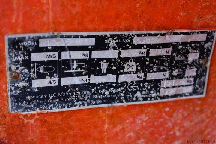 Schaarlift JLG 210-25 Diesel, 4x4 Drive, 23m Working Height, 1000