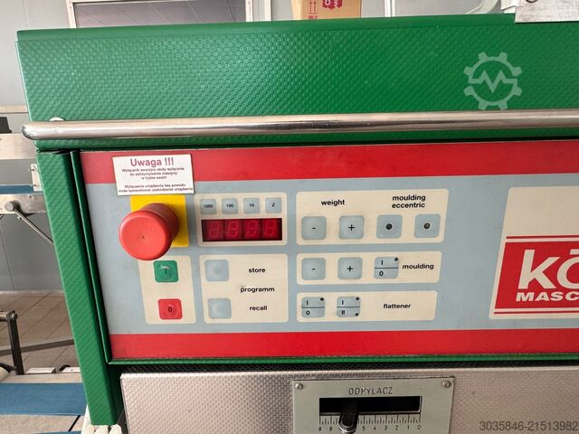 Maskine til produktion af boller König Mini Rex g2000