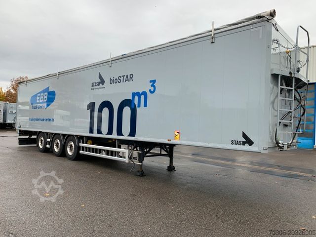 Oplegger met walking floor STAS bioSTAR ca 100 cbm 14,9 m Innenlänge