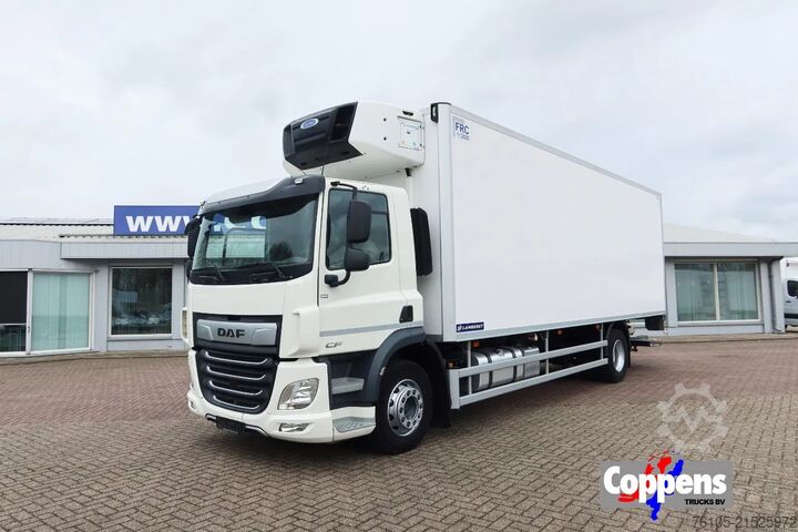 Gekoeld/bevroren transport DAF CF 320 Koel/Vries + klep 2000 kg Carrier Silenc...