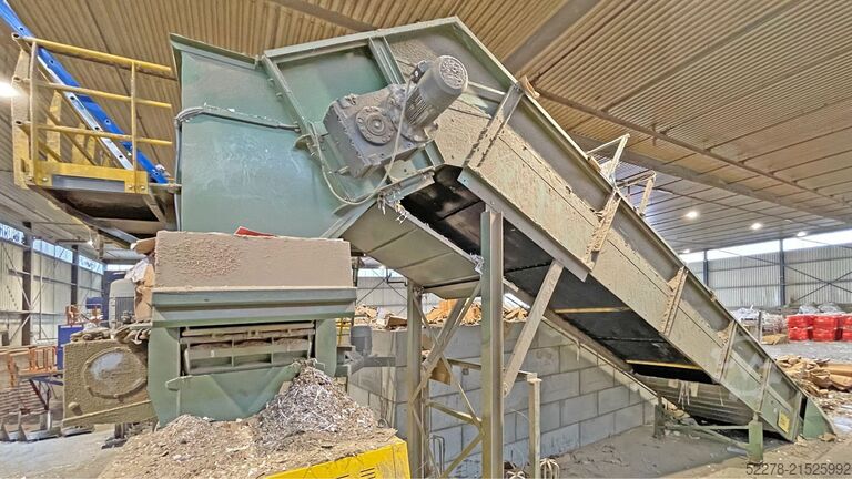 Ketting opvoerband HBT2250/2000 met EWFH Bollegraaf HBT 2250/2000