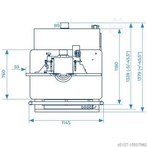 Draaibare snijder Panhans 245/20 - sofort verfügbar -