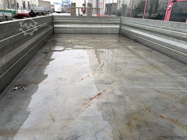 Tipper trailer  18 t  18 t Tandemkipper- Tieflader, wenig Benutzt, Breitbereifung