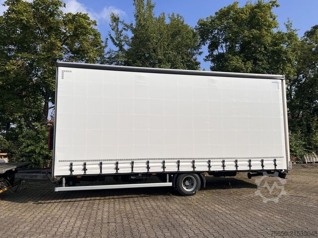 Open trailer with tarp Ackermann Z-KA-F10.5/7,6  1 Achs Planenanhänger 10,5 t GG