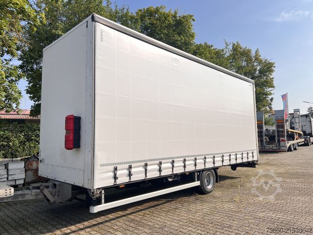 Open trailer with tarp Ackermann Z-KA-F10.5/7,6  1 Achs Planenanhänger 10,5 t GG