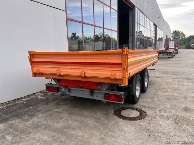 Tipper trailer Obermaier 14  14,2 t Tandemkipper- Tieflader