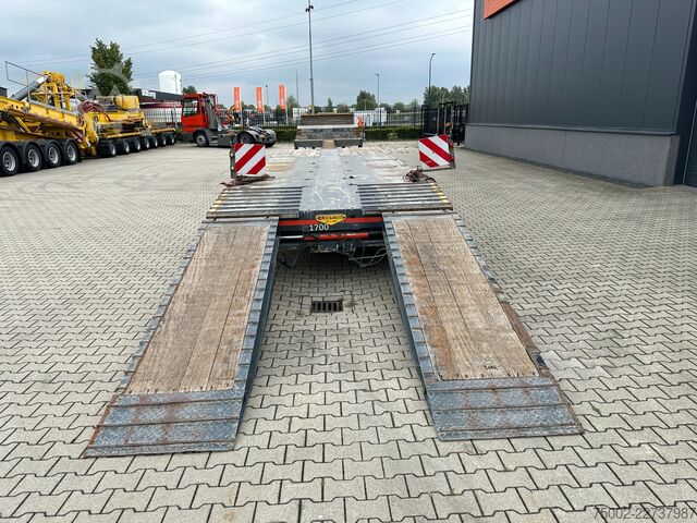  Broshuis E-2190/27 / 3-axle lowloader /  6,4m extendable...