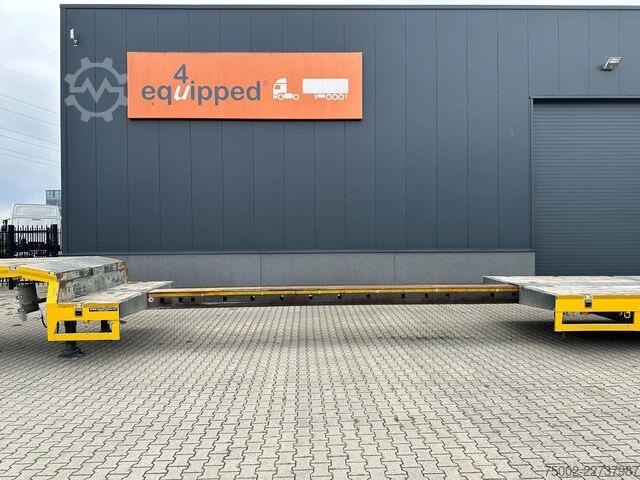  Broshuis E-2190/27 / 3-axle lowloader /  6,4m extendable...