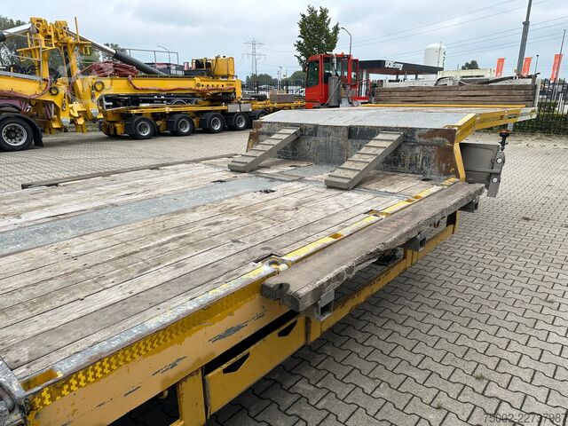  Broshuis E-2190/27 / 3-axle lowloader /  6,4m extendable...