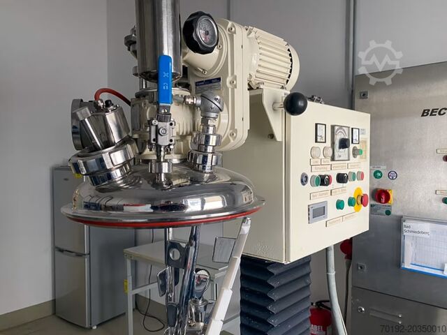 Becomix RW15 vacuümmenger / homogeniseermenger van V4A roestvrij staal Becomix 9099