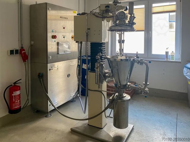 Becomix RW15 vacuümmenger / homogeniseermenger van V4A roestvrij staal Becomix 9099