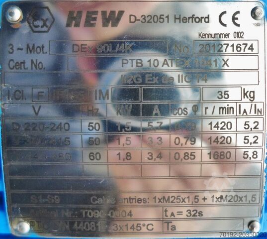 400 literes V4A nyomástartó tartály ferde lapátos keverővel bollazzi 9021