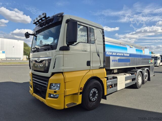 Cisternové vozidlo MAN TGX 26.500 6x2  Austauschmotor bei ca. 500.000km