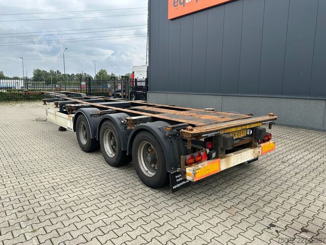 Přeprava kontejnerů Krone 40FT HIGH CUBE / BPW / DRUMBRAKES / NL-CHASSIS