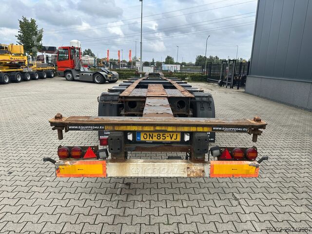 Přeprava kontejnerů Krone 40FT HIGH CUBE / BPW / DRUMBRAKES / NL-CHASSIS