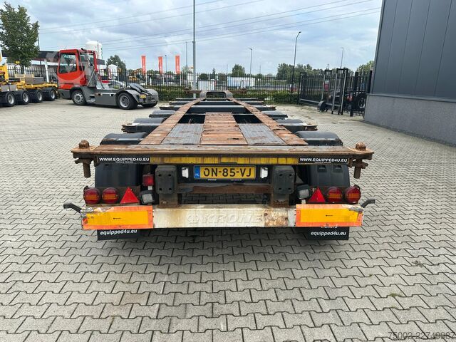 Přeprava kontejnerů Krone 40FT HIGH CUBE / BPW / DRUMBRAKES / NL-CHASSIS