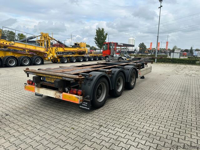 Přeprava kontejnerů Krone 40FT HIGH CUBE / BPW / DRUMBRAKES / NL-CHASSIS