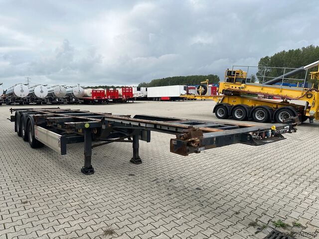 Přeprava kontejnerů Krone 40FT HIGH CUBE / BPW / DRUMBRAKES / NL-CHASSIS