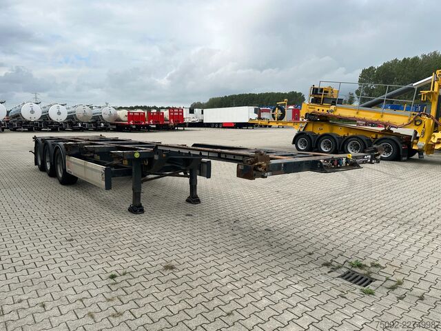 Přeprava kontejnerů Krone 40FT HIGH CUBE / BPW / DRUMBRAKES / NL-CHASSIS