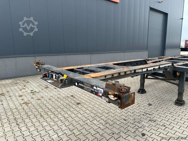 Přeprava kontejnerů Krone 40FT HIGH CUBE / BPW / DRUMBRAKES / NL-CHASSIS