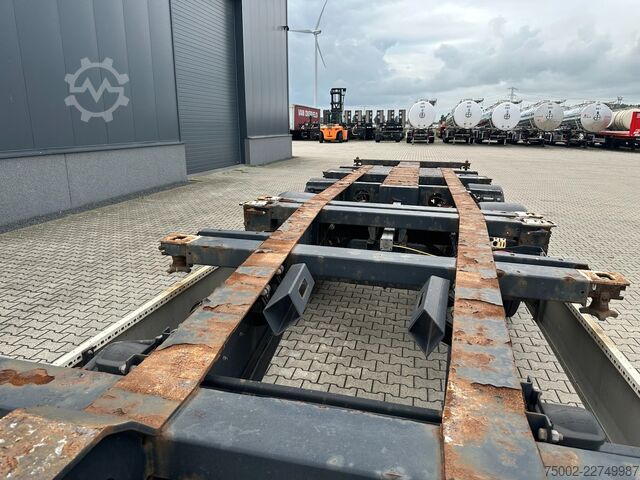 Přeprava kontejnerů Krone 40FT HIGH CUBE / BPW / DRUMBRAKES / NL-CHASSIS