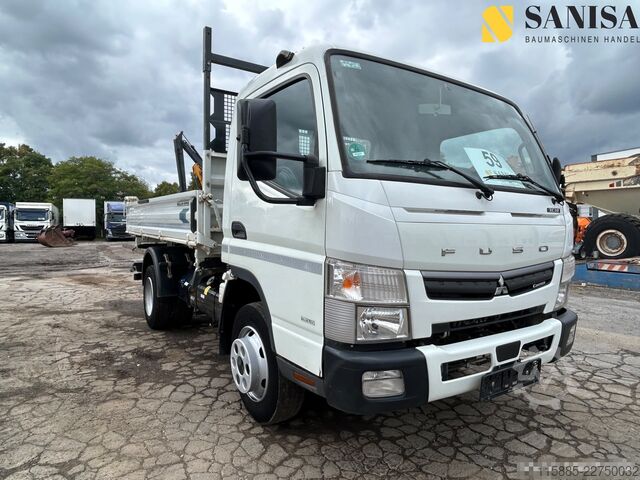 Trevejs-tipvogn Mitsubishi Fuso Canter 7C18/Meiller 3 S.-Kipper/Kli