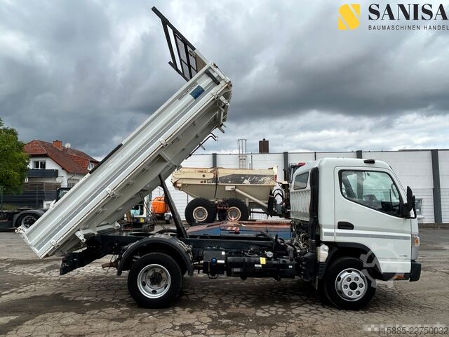 Trevejs-tipvogn Mitsubishi Fuso Canter 7C18/Meiller 3 S.-Kipper/Kli