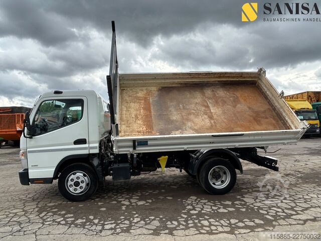 Trevejs-tipvogn Mitsubishi Fuso Canter 7C18/Meiller 3 S.-Kipper/Kli