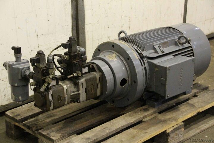 Dubbele hydraulische pomp Siemens 30 kW