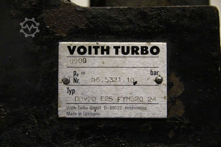 Dubbele hydraulische pomp Siemens 30 kW