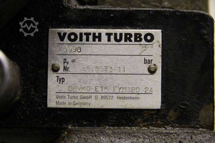 Dubbele hydraulische pomp Siemens 30 kW