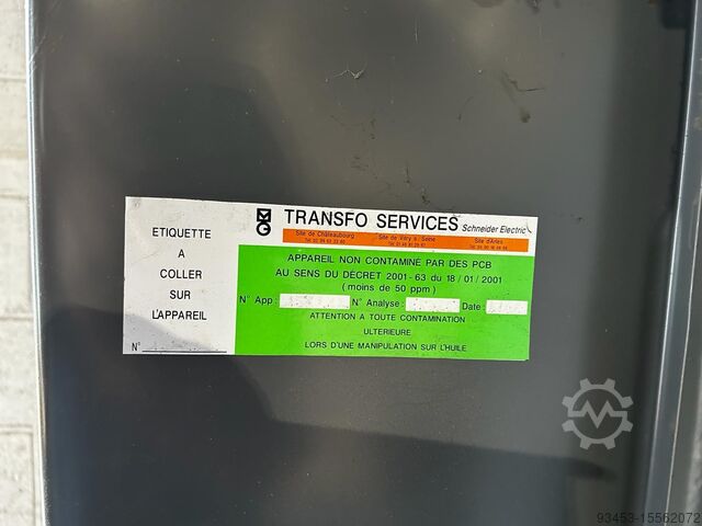Elektrische transformator Entreprise Redonnaise d’Electricité N84-820